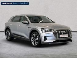 Silver Used 2020 Audi e-tron Sport SUV | £17,998 (Good price)