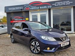 Blue Used 2015 Nissan Pulsar N-TEC Hatchback | £7,495 (Expensive)