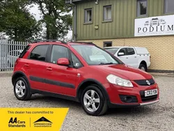 Red Used 2013 Suzuki SX4 SZ5 Hatchback | £3,490