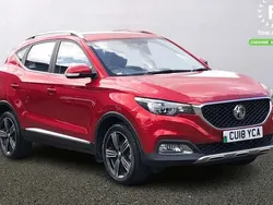 Red Used 2018 MG ZS Exclusive Sedan | £10,099 (Fair price)