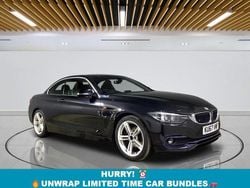 Black Used 2017 BMW 420 Sport Line Cabriolet | £14,249 (Good price)