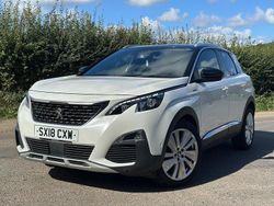 White Used 2018 Peugeot 3008 Premium Hatchback | £9,495 (Fair price)