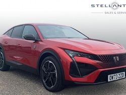 Red Used 2024 Peugeot 408 GTi Sedan | £20,881 (Fair price)