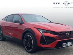 Red Used 2024 Peugeot 408 GTi Sedan | £23,363 (Fair price)