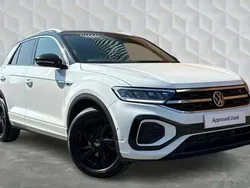 White Used 2022 VW T-Roc R-line SUV | £24,000 (Fair price)