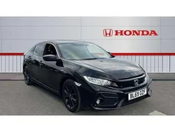 Black Used 2019 Honda Civic SR Hatchback | £12,644 (Fair price)