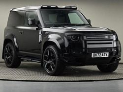 Santorini black Used 2022 Land Rover Defender HSE Dynamic SUV | £56,700 (Fair price)