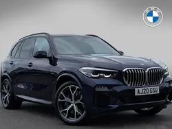Blue Used 2020 BMW X5 M Sport SUV | £38,490 (Good price)