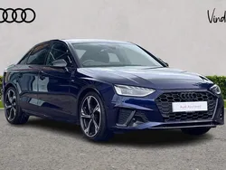 Blue Used 2022 Audi A4 Black Edition Sedan | £26,900 (Fair price)