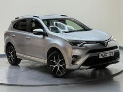 Silver Used 2017 Toyota RAV4 SUV | £9,250 (Fair price)