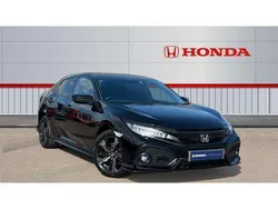 Black Used 2019 Honda Civic Sport Hatchback | £16,762 (Fair price)