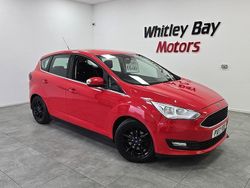 Red Used 2017 Ford C-MAX Zetec MPV | £6,990 (Fair price)
