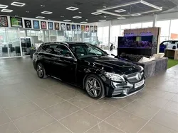 Black Used 2019 Mercedes C220 AMG line Estate | £17,443 (Fair price)
