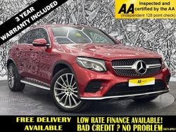 Red Used 2017 Mercedes GLC250 AMG Line Premium Coupe | £19,000 (Good price)