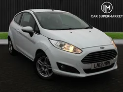 White Used 2013 Ford Fiesta Zetec Hatchback | £3,985 (Super price)