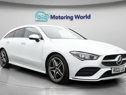 White Used 2022 Mercedes CLA200 Shooting Brake AMG line Estate | £22,500 (Fair price)