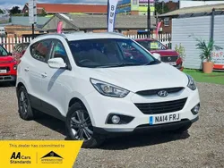 White Used 2014 Hyundai ix35 SE SUV | £6,550 (Fair price)
