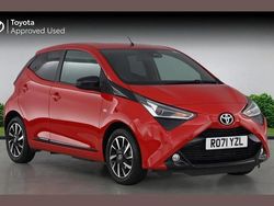 Red pop Used 2021 Toyota Aygo Trend Hatchback | £10,985 (Fair price)