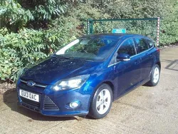 Blue Used 2013 Ford Focus Zetec Hatchback | £3,995 (Good price)