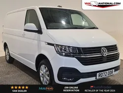 White Used 2022 VW T6.1 Highline Van | £21,990 (Fair price)