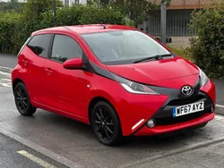 Red Used 2017 Toyota Aygo x-style Hatchback | £8,795 (Fair price)