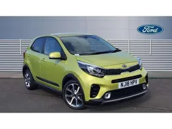 Green Used 2018 Kia Picanto X-Line Hatchback | £9,864 (Fair price)