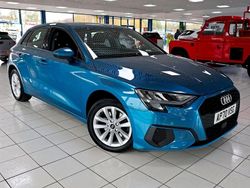 Atoll blue Used 2020 Audi A3 Sportback Hatchback | £15,289 (Fair price)