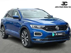 Blue Used 2019 VW T-Roc R-line SUV | £17,750 (Good price)
