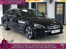 Black Used 2019 Mercedes C200 Estate | £18,270 (Good price)