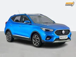 Blue Used 2022 MG ZS Exclusive Sedan | £14,195 (Fair price)
