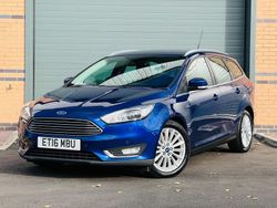 Blue Used 2016 Ford Focus Titanium X Estate | £5,350 (Fair price)