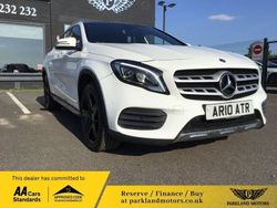 White Used 2018 Mercedes GLA220 AMG line SUV | £16,995 (A bit pricey)