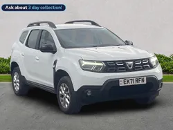 White Used 2021 Dacia Duster Comfort SUV | £11,279 (Fair price)