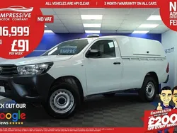 White Used 2017 Toyota HiLux Active Pickup | £16,999 (Super price)