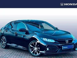 Black Used 2017 Honda Civic SR Hatchback | £10,895 (Fair price)