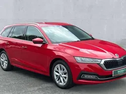 Red Used 2022 Skoda Octavia SE L Estate | £18,750 (A bit pricey)