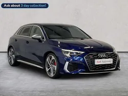 Blue Used 2023 Audi S3 Comfort Hatchback | £32,955 (Fair price)