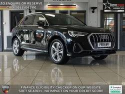 Black Used 2019 Audi Q3 S-Line SUV | £18,470 (Fair price)