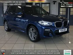 Blue Used 2019 BMW X3 M Sport SUV | £22,970 (Good price)