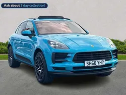 Blue Used 2018 Porsche Macan SUV | £34,999 (Fair price)