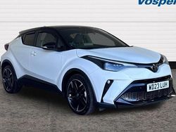 White/black Used 2023 Toyota C-HR Sport SUV | £22,438 (Fair price)