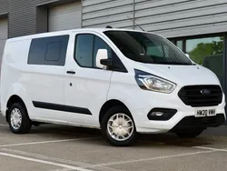 White Used 2020 Ford Transit Custom Trend Van | £13,990 (Fair price)