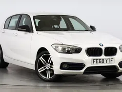 White Used 2018 BMW 116 Sport Line Hatchback | £13,250 (A bit pricey)
