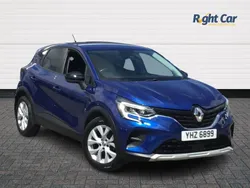 Blue Used 2022 Renault Captur Iconic SUV | £11,799 (Fair price)