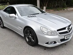 Silver Used 2008 Mercedes SL500 Cabriolet | £13,940