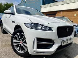 White Used 2020 Jaguar F-Pace R-Sport SUV | £20,500 (Fair price)