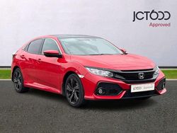 Red Used 2019 Honda Civic EX Hatchback | £16,382 (Fair price)