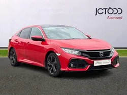 Red Used 2019 Honda Civic EX Hatchback | £16,500 (Fair price)