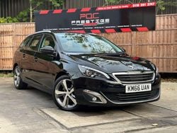 Black Used 2016 Peugeot 308 Allure Estate | £5,295 (Fair price)