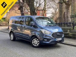 Blue Used 2020 Ford Transit Custom Limited Van | £14,995 (Expensive)